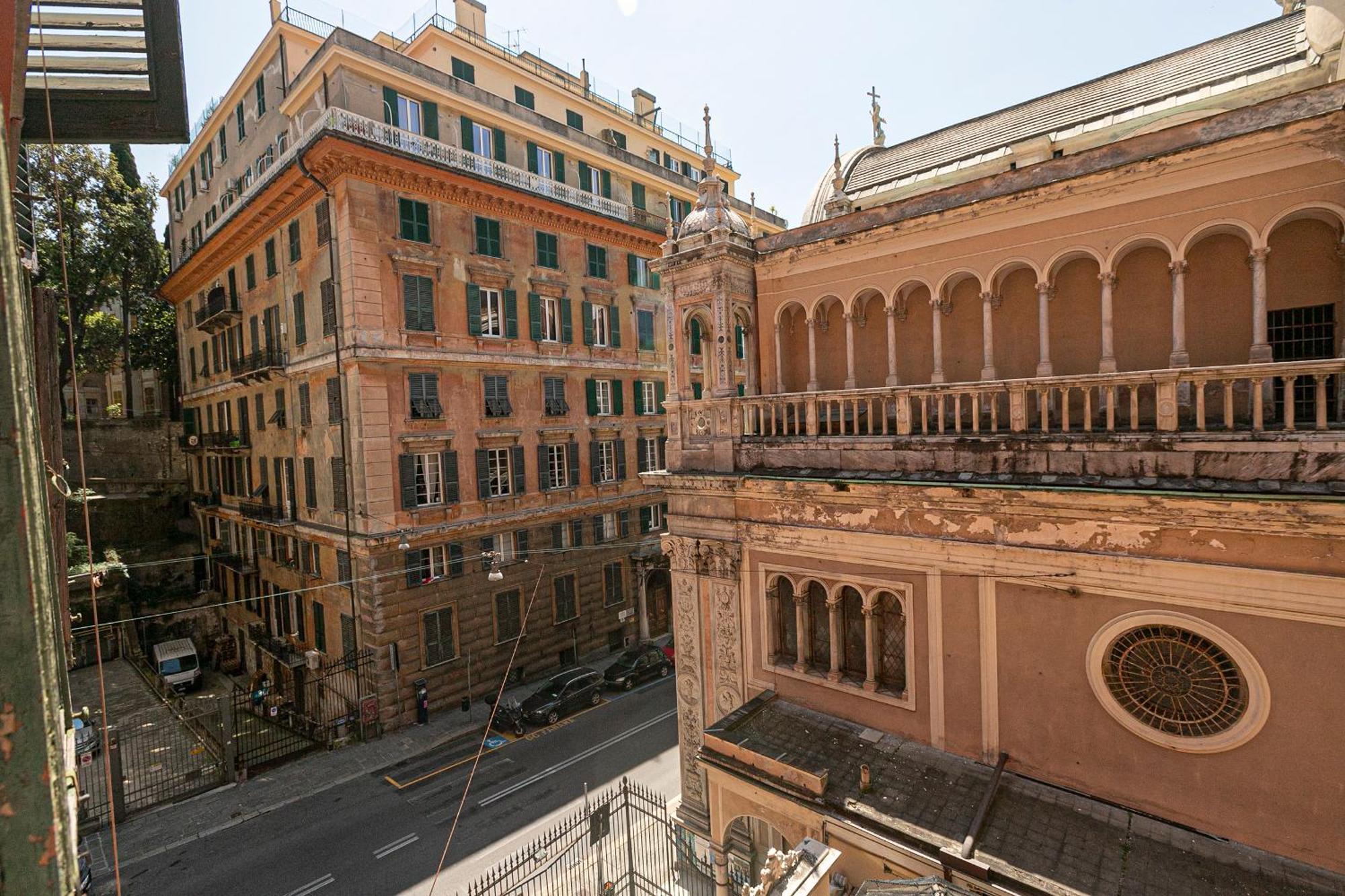 Апартаменты Dimora Patrizia In Centro Генуя Экстерьер фото